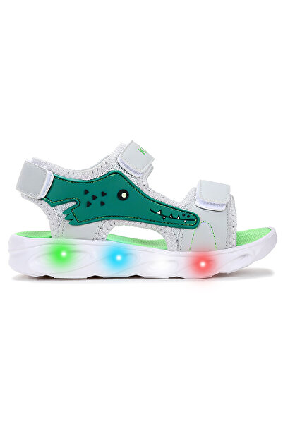 Kiko Kids Arnı Daily Lighted Velcro Boys Sandals Shoes