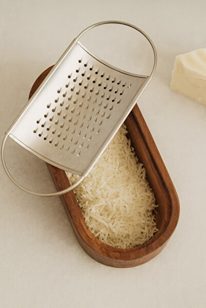 Bohemian Akasya Hazneli Mini Rende – 14 cm Paslanmaz Çelik