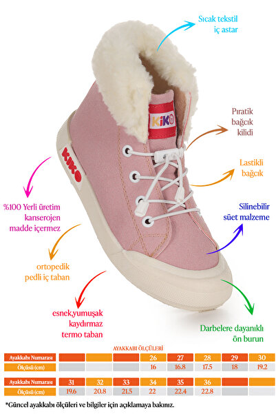 Kiko Kids Tigge Daily Elastic Girl's Boat Παπούτσια