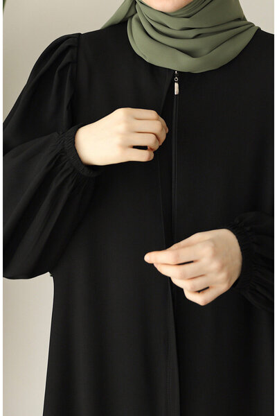 suhneva Чорні модні туфлі Nilufer Abaya