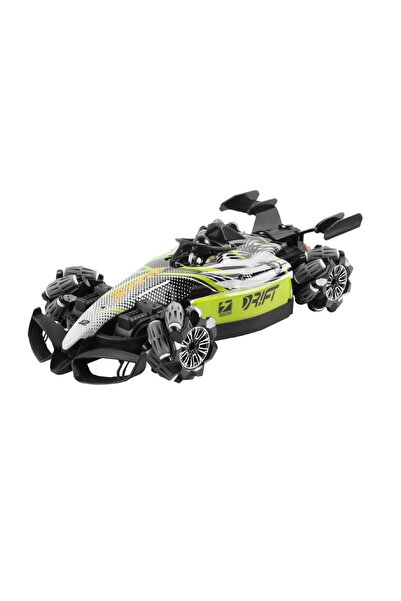 divendi-ro Mașină cascadorie RC Drift 2, 4x4, telecomandă/senzori de gestiune, 360°, sunete și lumini, 35x17x10cm, verde