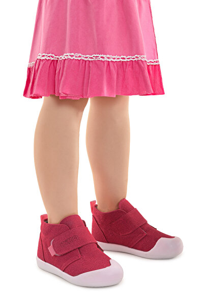 Kiko Kids Winnie İlk Adım Cırtlı Kız Bebek Günlük Bot Ayakkabı