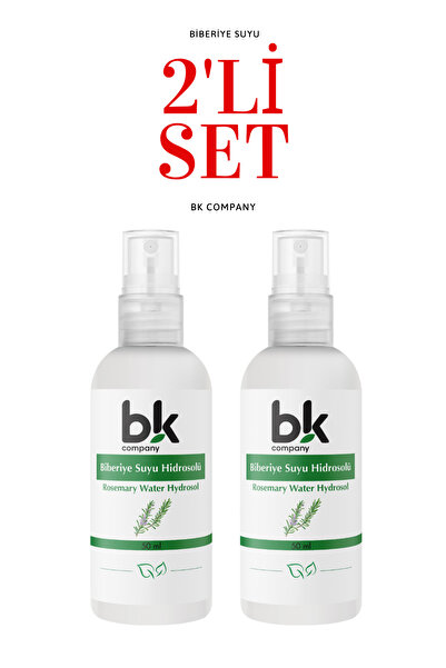 BK COMPANY 2'li Biberiye Suyu Set Güçlendirici Dökülme Karşıtı ve Hızlı Saç Uzatma Etkili Saç Toniği 50 ml