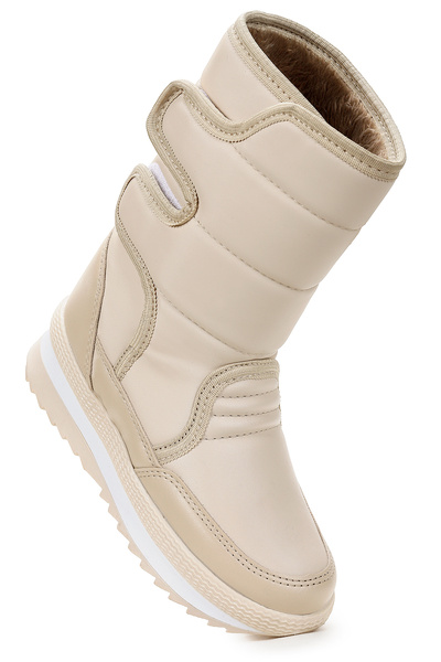 Kiko Kids Riko Girl's Thermo Snow Boots - Velcro Sole