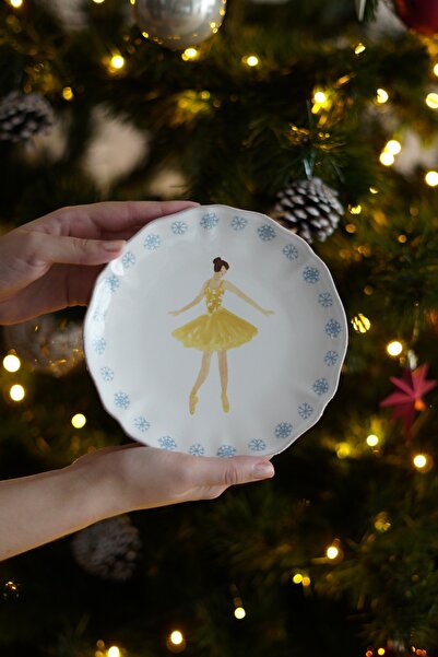 Casafina Set 4 Desert Plates, Casafina, Ceramic, Multicolor, Christmas