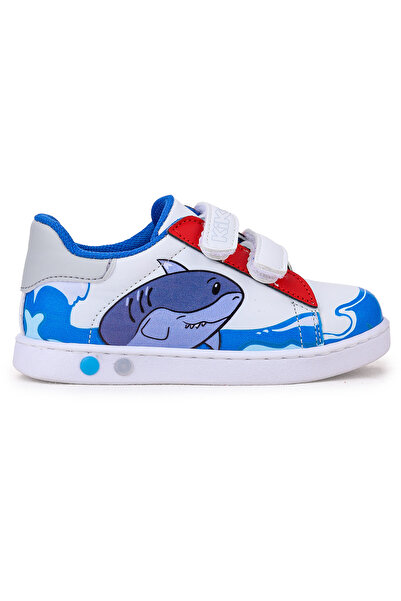 Kiko Kids Disha Velcro Lighted Sneakers for Baby Boy