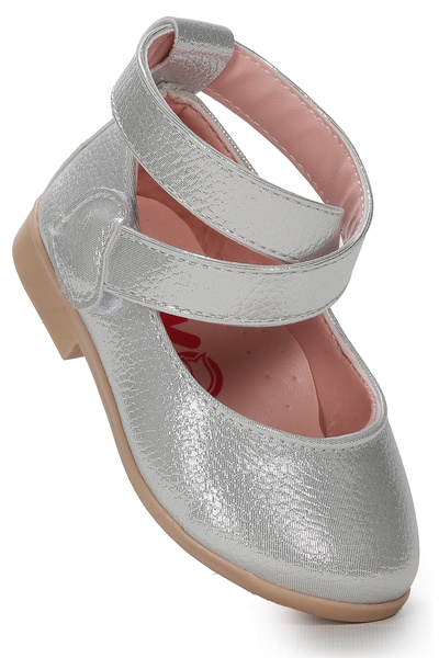 Kiko Kids Vakko Velcro Baby Girl Ballerina Shoes Arç 04