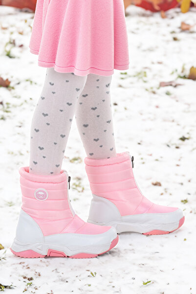 Kiko Kids Sumo Fermuarlı Kız Çocuk Kar Botu