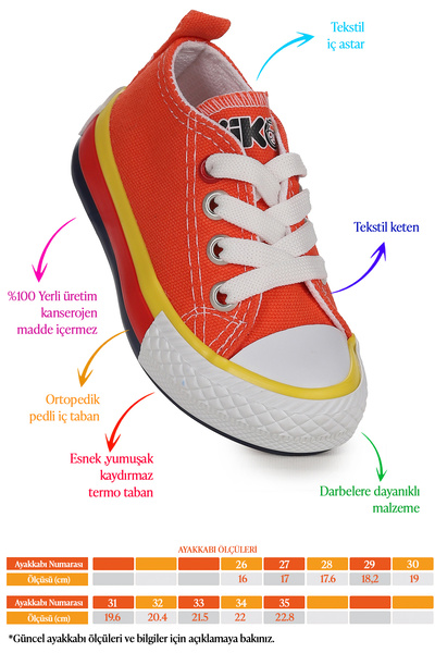 Kiko Kids Tinna Bağcıklı Erkek Çocuk Keten Spor Ayakkabı