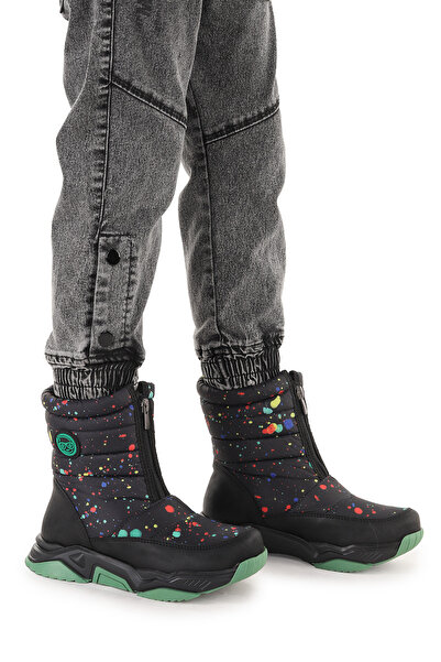 Kiko Kids Mars Fermuarlı Erkek Çocuk Kar Botu