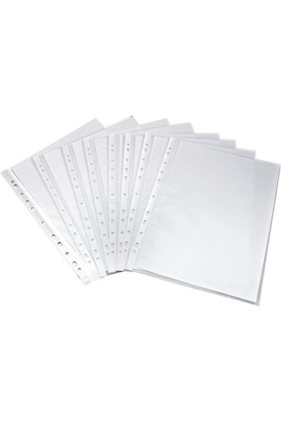 nistabolje 500 Adet Poşet Dosya A4 Şeffaf Ofis Dosya (Föy)