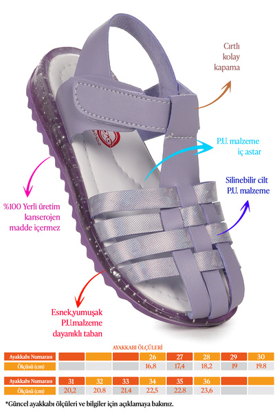 Kiko Kids Dívčí sandály Arz 2348