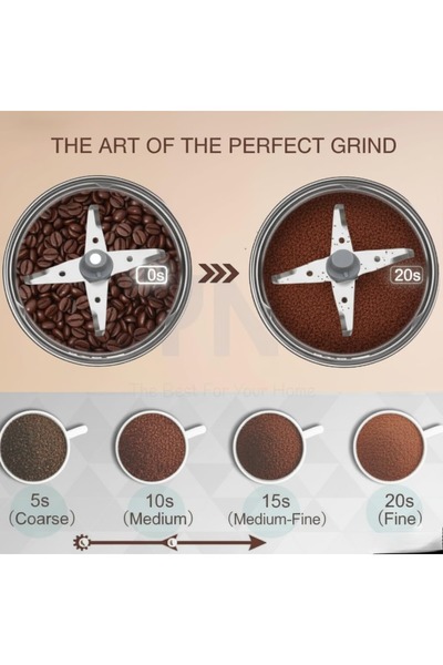 Generic Sonika All-in-One Electric Coffee Grinder, Spice and Herb Grinder, 200W Coffee Mixer , QL-006F