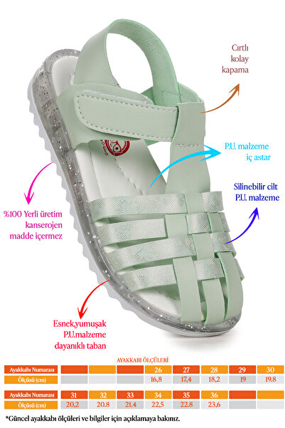 Kiko Kids Girl's Sandals Arz 2348