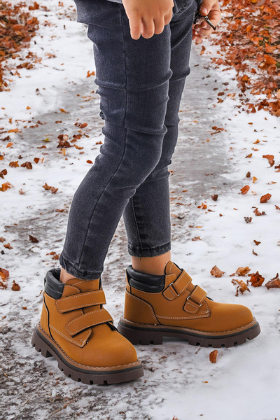 Kiko Kids Παπούτσια για αγόρια με Velcro Azka