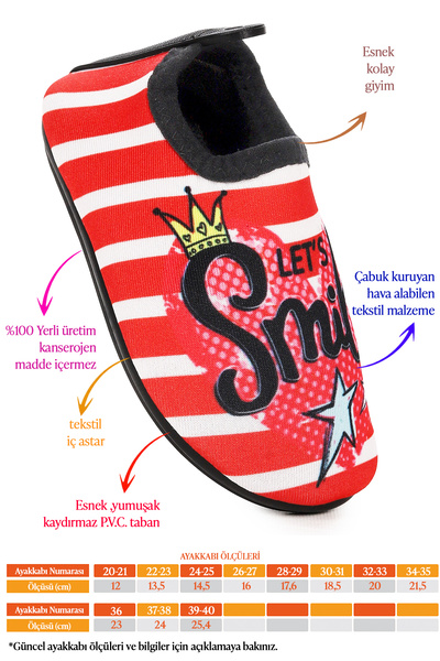 Kiko Kids Smile Pool Beach Girl's Sea Shoes 7532