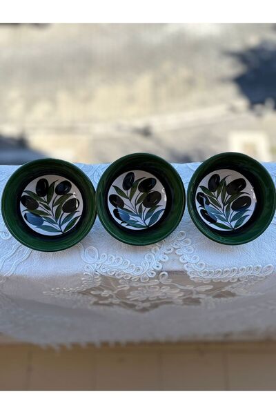 shop Handmade Set of 3 13 cm Ceramic Snack Bowls, Sauce Bowls and Jam Bowls