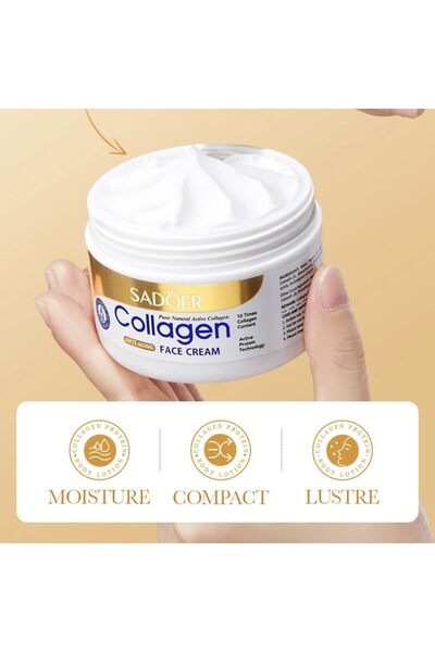 SADOER كريم الكولاجين المرطب للوجه المضاد للشيخوخة - 100 غرام
