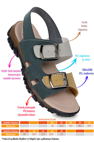 Kiko Kids Boy's Sandals Arz 2359