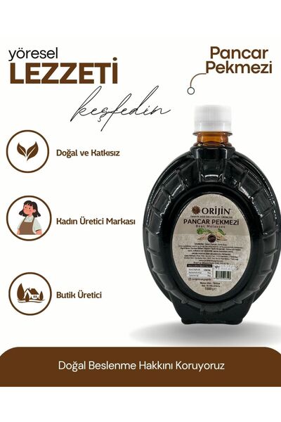 Orijin Trakya Gıda Pancar Pekmezi 1 Kg