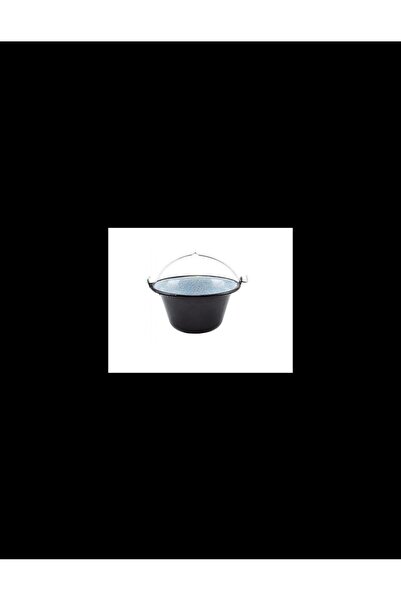 OEM Oală mică emailată pentru servire, 0,8 l, 71078, neagră