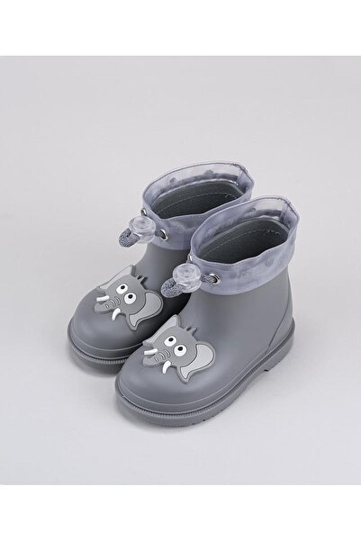 IGOR أحذية المطر بيبي إيلفانتي باللون الرمادي