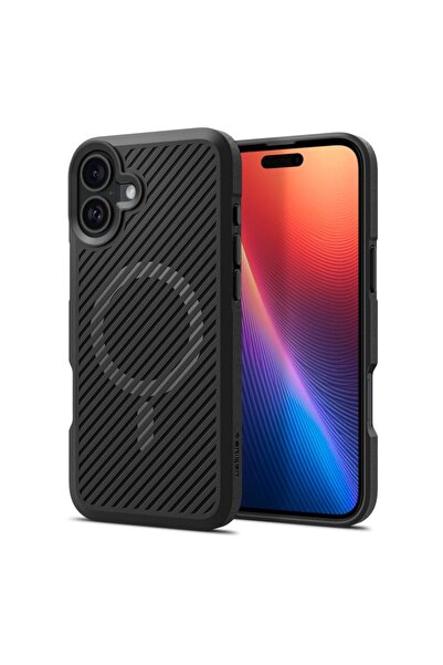 Spigen Carcasă pentru iPhone 16, Core Armor - Negru