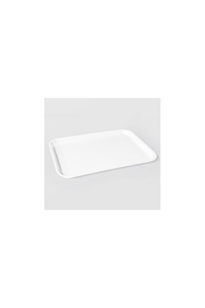 sterk Large self-service tray, plastic, Sterk, 51 x 37 x 3 cm, white