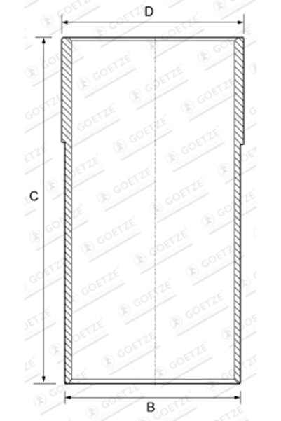 GOETZE ENGINE Camasa Cilindru Caterham Seven Land Rover Freelander 1