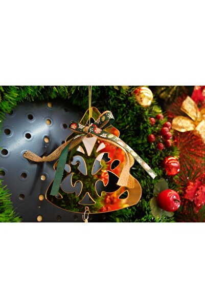 Flippy Στολίδι χριστουγεννιάτικου δέντρου, Flippy, Έλατο, Χρυσό, Λαμπερό, 15*28CM, Ακρυλικό, Εσωτερικού/Εξωτερικού Χώρου