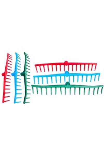 OEM Plastic rake without handle, 16 teeth, 55 cm - 4817