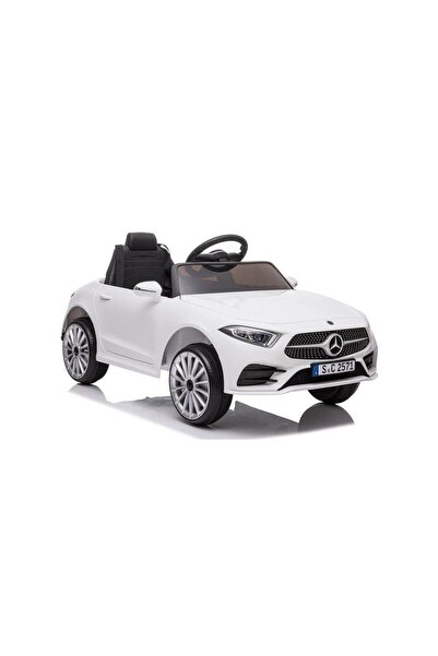 LeanToys Mașină electrică pentru copii Mercedes Clasa C CLS 350, 2 motoare, L...