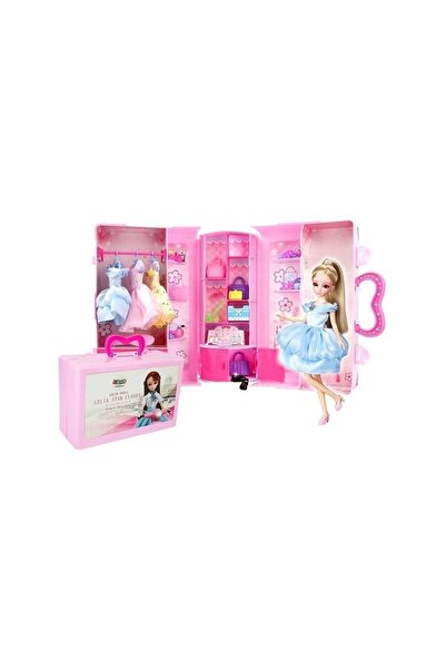 LeanToys Dress Doll Lelia with Wardrobe and Accessories, LeanToys, 7358