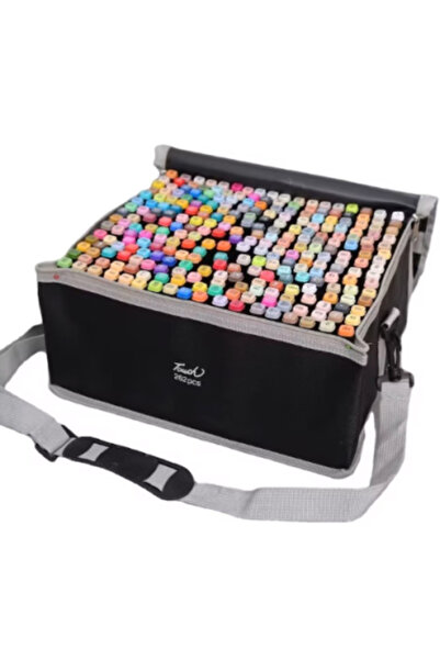 Flippy Set of 262 Double-Tip Alcohol-Based Markers, Assorted Colors, 37 x 21.5 x 16.3 cm