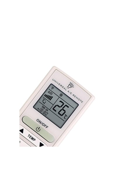 Doty Universal Air Conditioner Remote All in One, Easy Operation, White