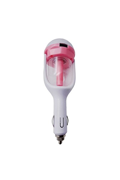 Doty Car Humidifier FreshAir – Portable Aromatherapy, 12V, 50ml, White/Pink (Doty)
