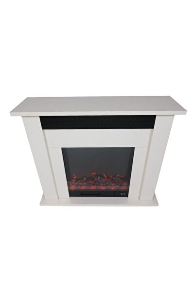 Paxton Semineu electric decorativ, independent, din MDF, cu aeroterma, timer, focar 3D, telecomanda, 1.5...