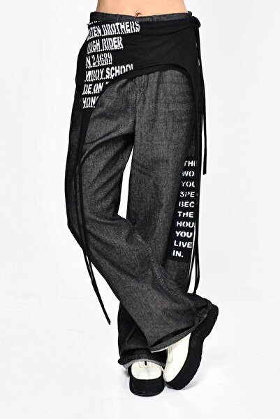 DQMANE Design Stone Women's Trousers Jean