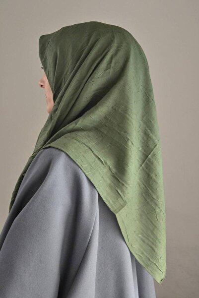 Bilenler Шарф Bambu Kraş 100x100 см – не пропускає піт, щільний і стійкий, підходить для використання в будь-яку пору року, колір хакі