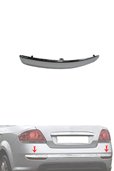 Genel Markalar Fiat Linea Arka Tampon Çıtası Sağ Krom Kaplama 735548293