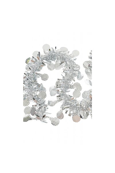 Flippy Χριστουγεννιάτικο στολίδι, Flippy, ασημί, μέγεθος: 2x11x9 εκ. υλικό: φύλλο PVC, εσωτερικής/εξωτερικής χρήσης