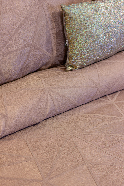 Güzide LİSA YATAK ÖRTÜSÜ GÜL KURUSU-ÇİFT KİŞİLİK ( 4 PARÇA )