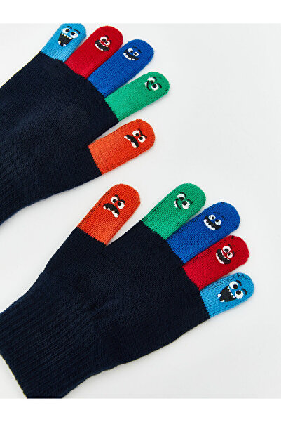 LC Waikiki Color Block Boys' Gloves (W5)