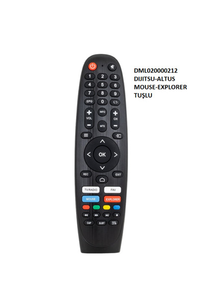 Altus ANDROID MOUSE-EXPLORER TUŞLU LCD TV KUMANDASI