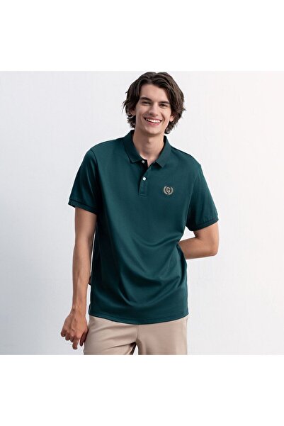Giordano Men's Slim Fit Liquid Touch Polo
