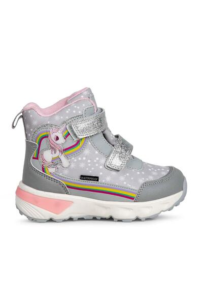 BUCKHEAD Unicornie Waterproof Lighted Girls' Boots Gray