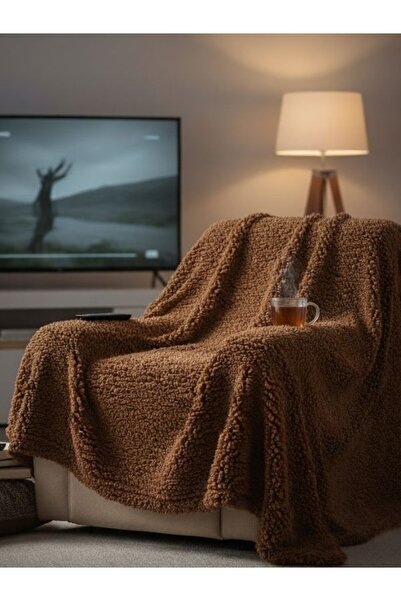 Mulberry Extra Thick Plush Wellsoft Tv Blanket Single Size 100X170 cm