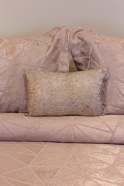 Güzide LİSA YATAK ÖRTÜSÜ GÜL KURUSU-ÇİFT KİŞİLİK ( 4 PARÇA )