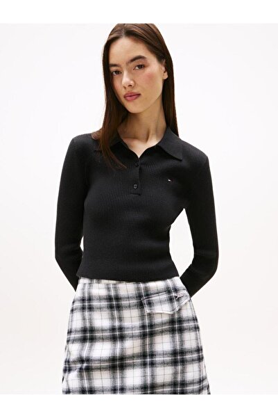 Tommy Hilfiger Tjw Essential Polo Ls Sweater