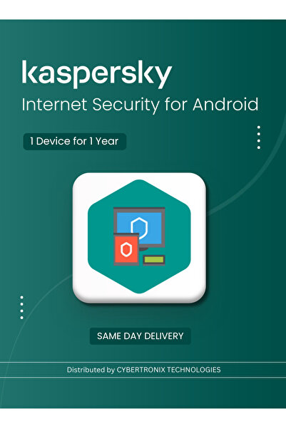 KASPERSKY Internet Security for Android | 1 Device for 1 Year | Digital License | SAME DAY DELIVERY